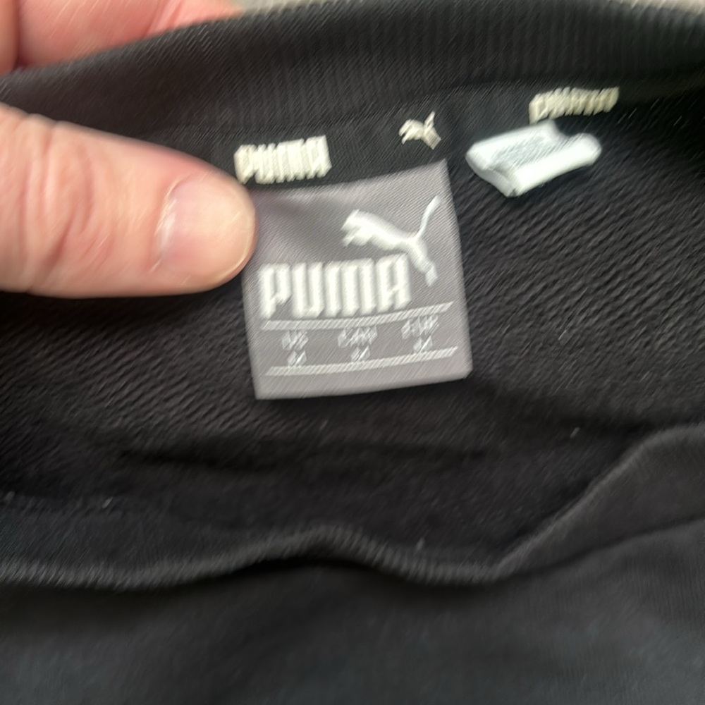 Black puma pullover - Picture 2 of 2